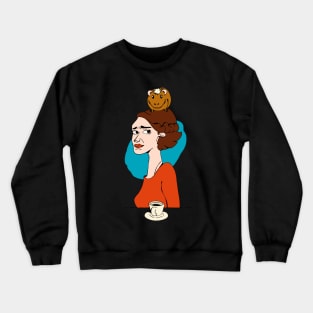 Fleabag drawing Crewneck Sweatshirt